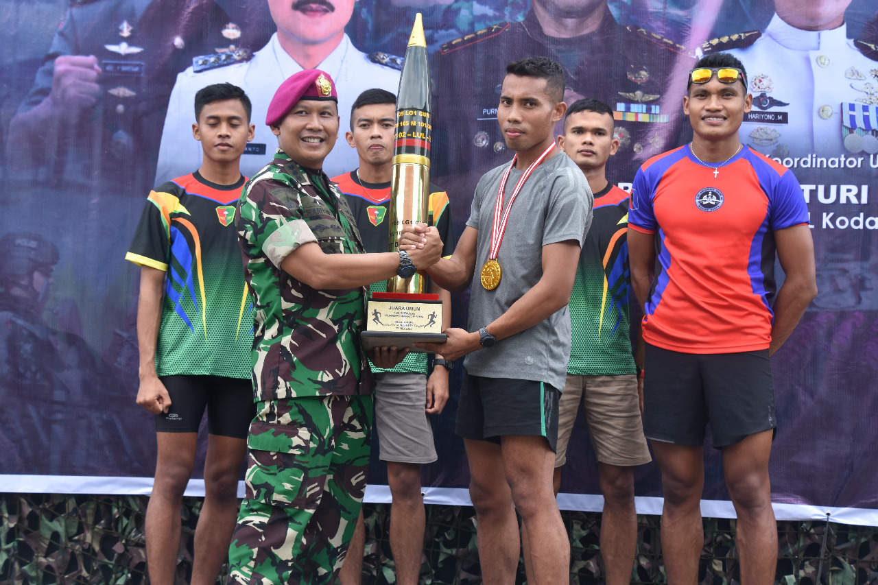 Salatiga Expo Hybrid 2022, Prajurit Korem 073/Makutarama Ikut lomba Lari 10 K Yos Sudarso 